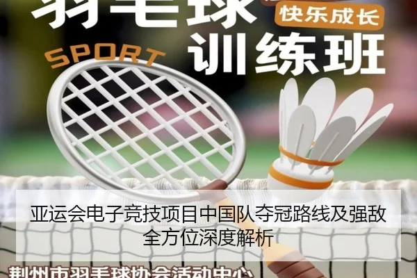 亚运会电子竞技项目中国队夺冠路线及强敌全方位深度解析
